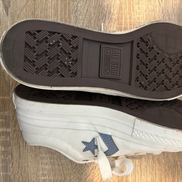 Converse Star Player 76‎, White/Blue, Canvas - Picture 2 of 6